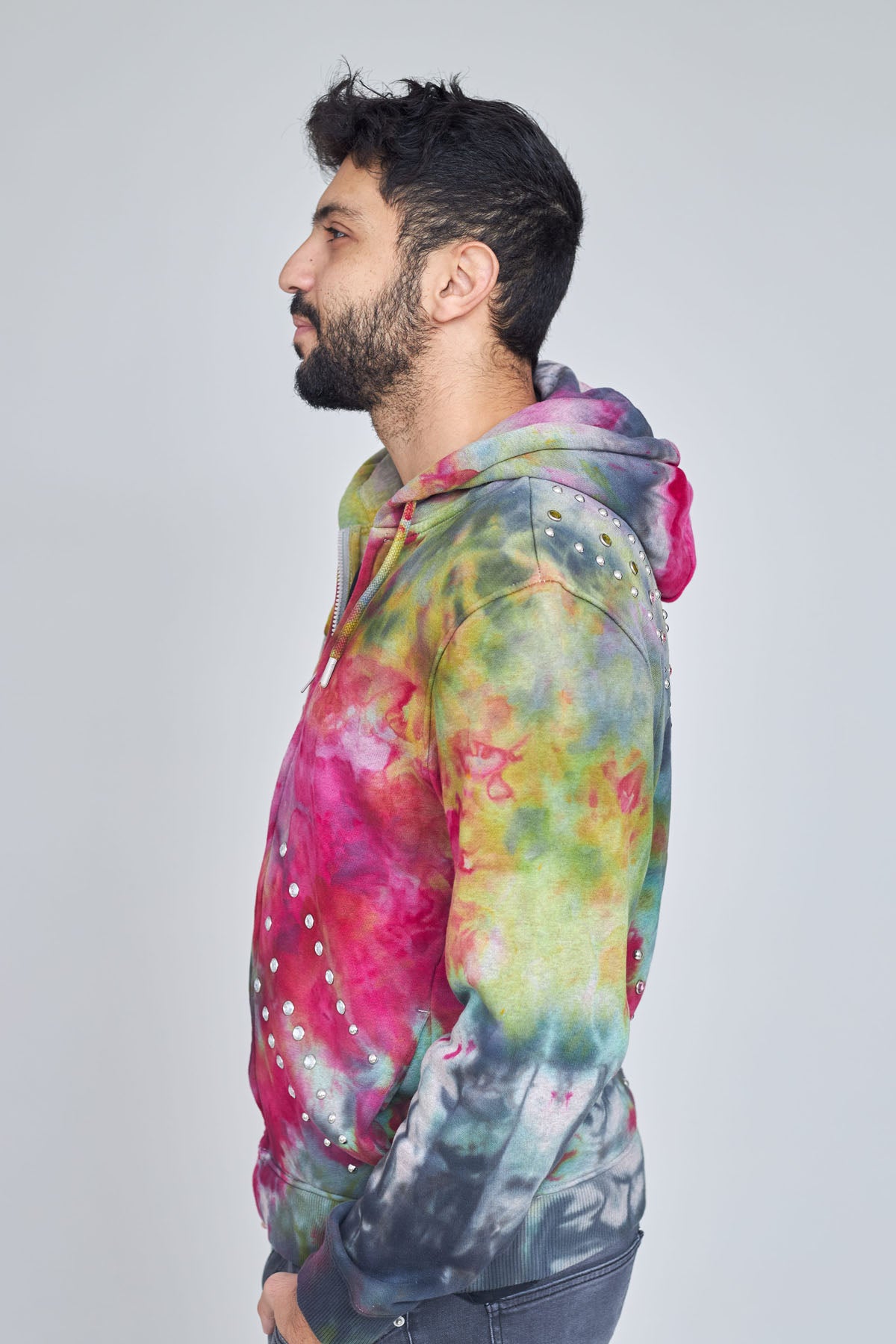 Splattered Dreams Zip Up Hoodie